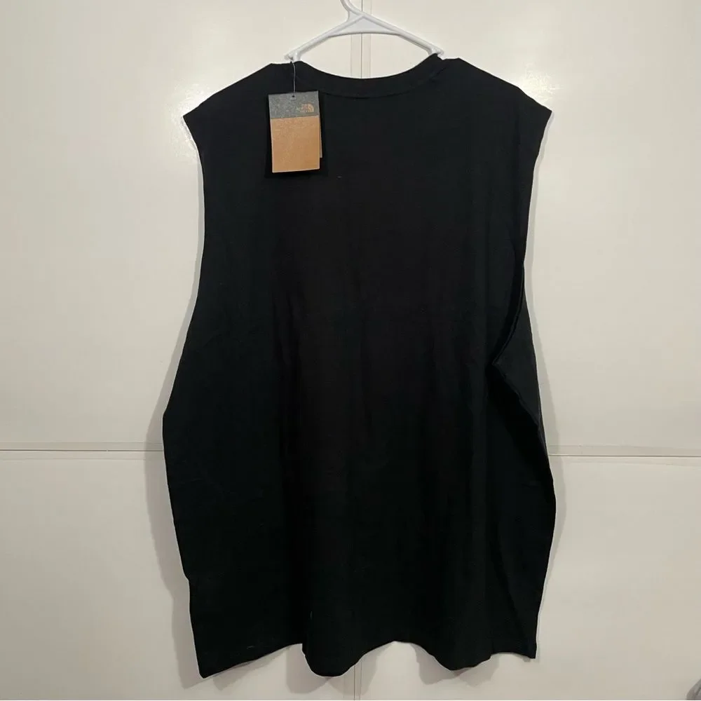 NWT The North Face Black Graphic Tank Top